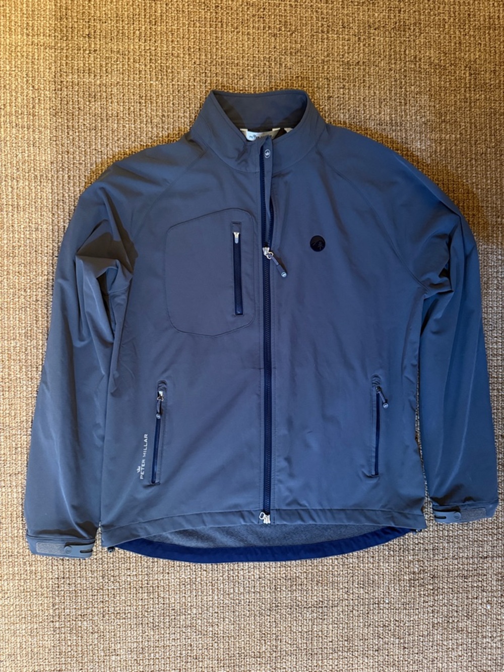 Peter Millar Navy Softshell Jacket Large
